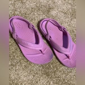 Croc flipflops